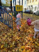 ilustracja do wpisu 
Jesienne zabawy na podwórku 🍁